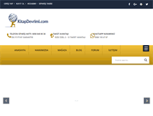 Tablet Screenshot of kitapdevrimi.com
